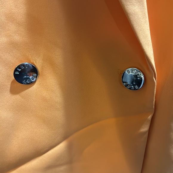 NWT DKNY Golden Orange Blazer Size 15 - Picture 4 of 8